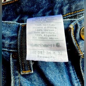 Men’s relaxed fit Carhartt jeans